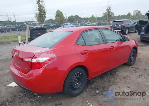 2016 Toyota Corolla Le from USA, damaged, VIN 2T1BURHE3GC553937